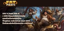 Fat Pirate Casino: Muhkeat bonukset joka l&auml;ht&ouml;&ouml;n