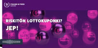 Onnenumerot esiin, sillä Frank&Fred tarjoaa riskittömät lottopelit!
