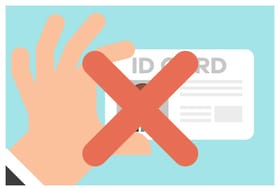 Ei henkilöllisyystodistusta