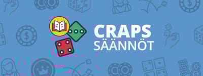 Craps noppapelin saannot