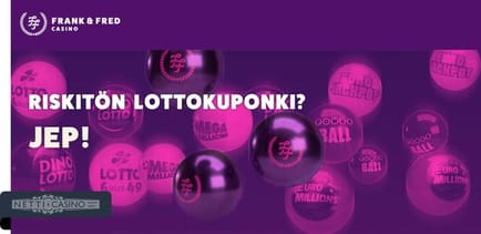 mainos lottokampajsta kaverusten kasinolla